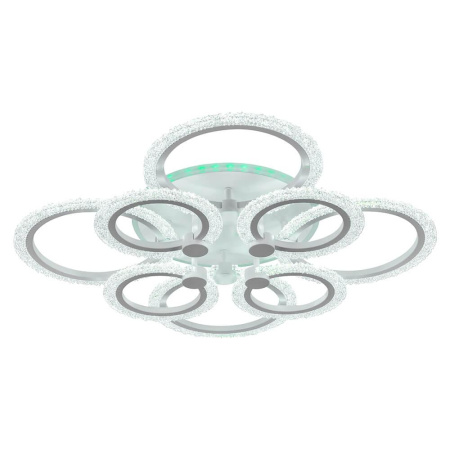 Потолочная светодиодная люстра Profit Light 8003/4+4 WHT