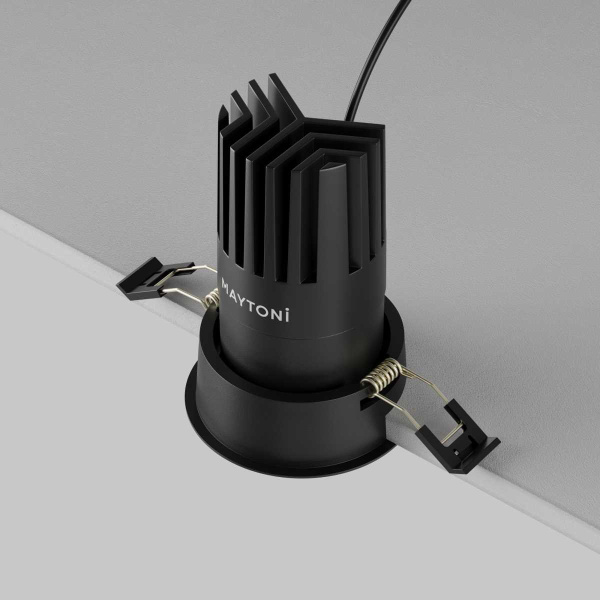 Встраиваемый светильник Maytoni Technical Dip DL118-15W-4K-B