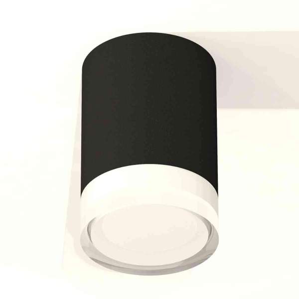 Комплект накладного светильника Ambrella light Techno Spot XS7422023 SBK/FR/CL черный песок/белый матовый/прозрачный (C7422, N7160)