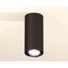 Комплект накладного светильника Ambrella light Techno Spot XS7443002 SBK/PBK черный песок/черный полированный (C7443, N7002)