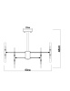 Подвесная люстра Arte Lamp Ramona A7410PL-24CC