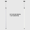 Светильник для модульной системы Crystal Lux CLT 0.32 001 20W BL