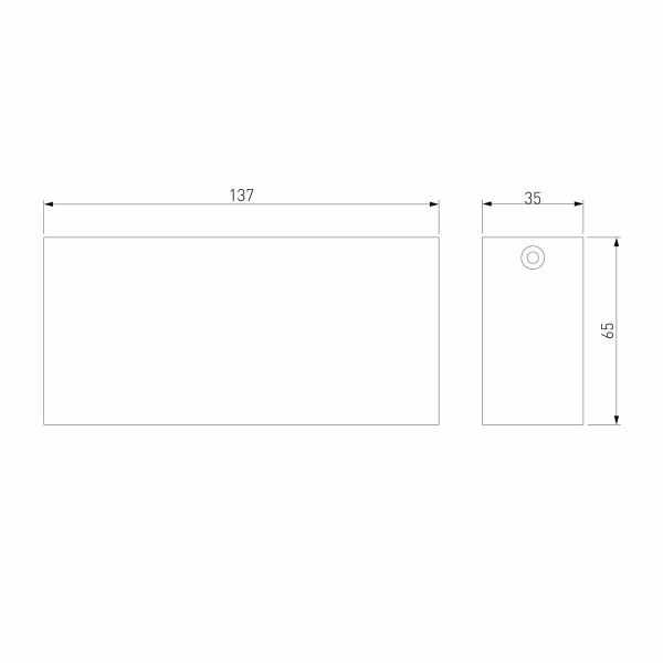 Потолочный светодиодный светильник Elektrostandard Block 25109/LED a066996
