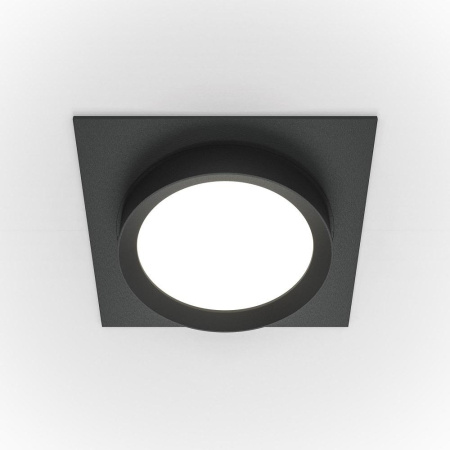 Встраиваемый светильник Maytoni Hoop DL086-GX53-SQ-B