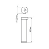 Уличный светодиодный светильник Arlight LGD-Path-Round120-H450B-12W Warm White 020336