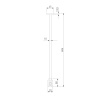 Декоративная стойка Elektrostandard Esthetic Magnetic 85151/00 a065447