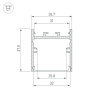 Профиль Arlight SL-LINE-3638-LW-3000 ANOD 043973
