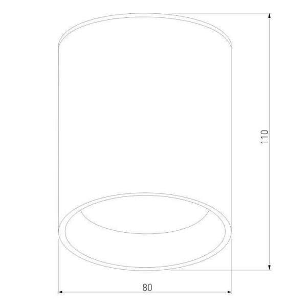 Уличный светодиодный светильник Elektrostandard Light Led 35130/H черный a056229