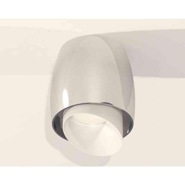 Комплект накладного светильника Ambrella light Techno Spot XS1143021 PSL/FR серебро полированное/белый матовый (C1143, N7175)