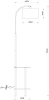 Торшер Arte Lamp Combo A4055PN-1BK
