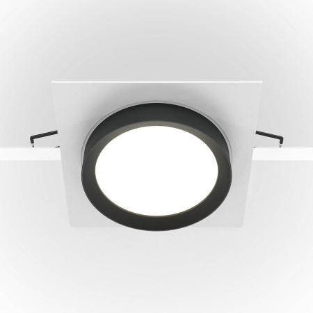 Встраиваемый светильник Maytoni Hoop DL086-GX53-SQ-WB