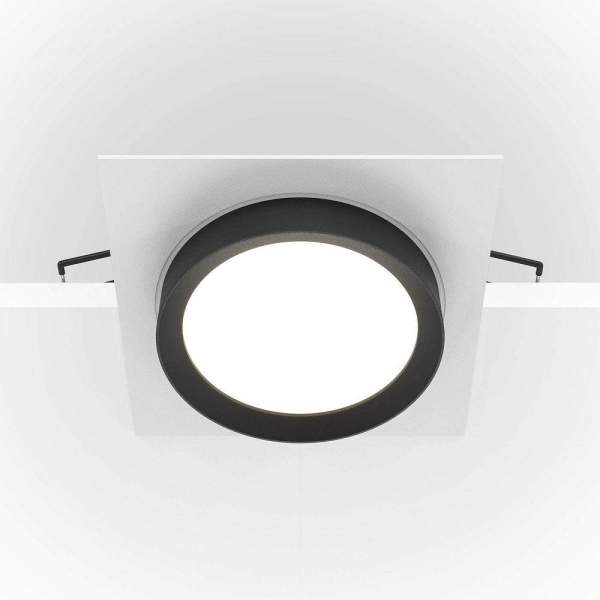 Встраиваемый светильник Maytoni Hoop DL086-GX53-SQ-WB
