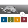 Набор оснований для светильника Paulmann 2Easy Spot-Set Premium 99743