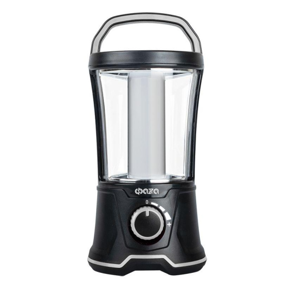 Кемпинговый светодиодный фонарь ФАZA аккумуляторный 440 лм 209х103 AccuF5-L20W-bk