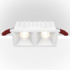 Встраиваемый светильник Maytoni Alfa LED DL043-02-10W3K-SQ-W