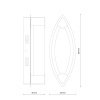 Настенный светильник Lucia Tucci Modena W172.1 Small LED320