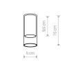 Плафон Nowodvorski Cameleon Cylinder S 8545