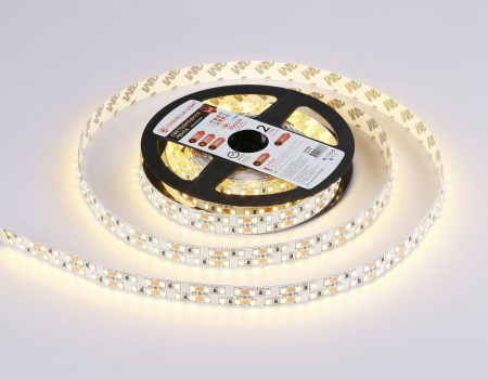 Светодиодная лента Ambrella Light 24W/m 240LED/m 2835SMD теплый белый 5M GS1701